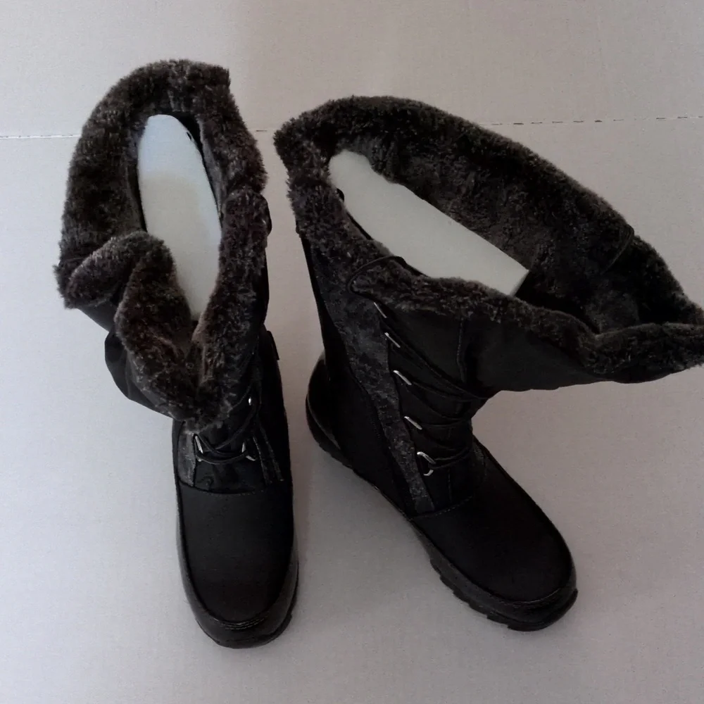 Sporto Women's Black Winter Boots